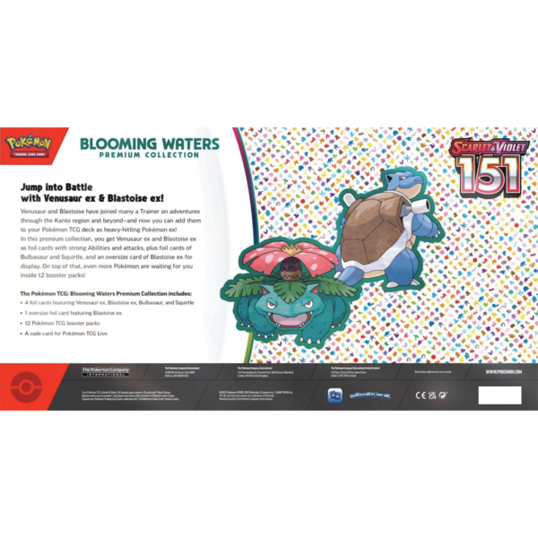 Pokemon 151 Blooming Waters Premium Collection 2