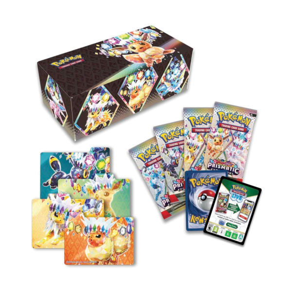 pokemon prismatic evolutions surprise box