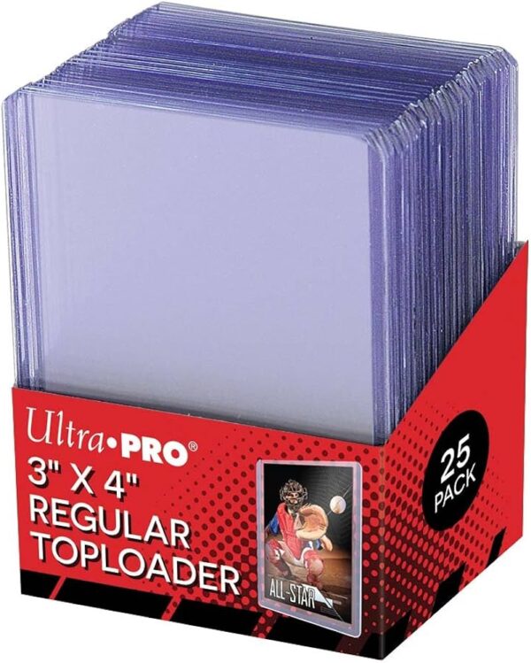 Ultra Pro regular toploaders 3x4